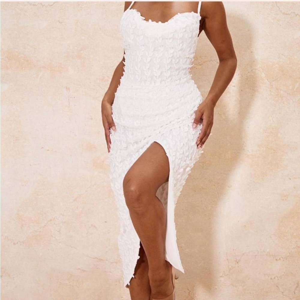 Elegant White Bridal Dress